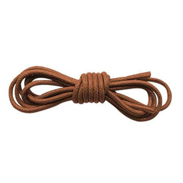 Brown Round Thin Shoe Laces 2.5mm - Various Sizes Laces